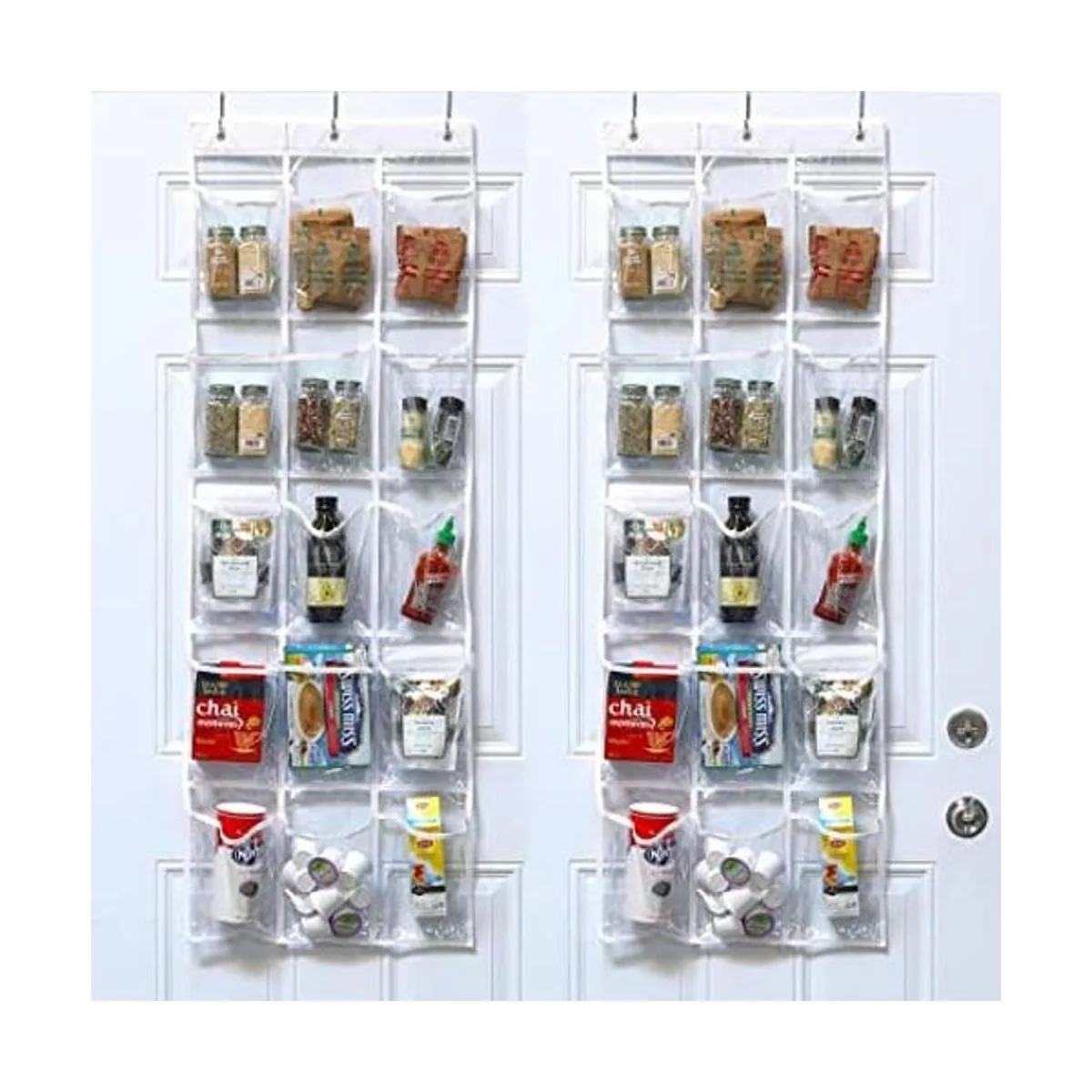 SimpleHouseware Paquete de 2 organizadores de despensa_1