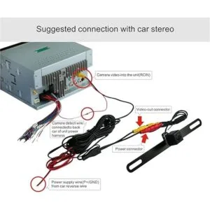 ATOTO AC4486 Cámara de visión trasera de coche oculta y_2