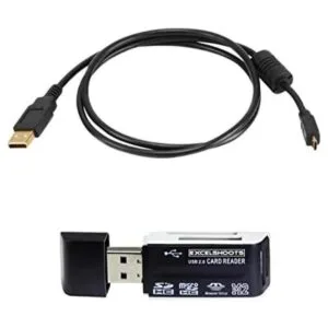 Cable USB para cámara Nikon DSLR d5600 y USB Computer_1