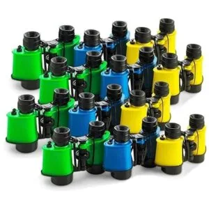 Kicko 12 binoculares de juguete con cuerda para el cuello_4