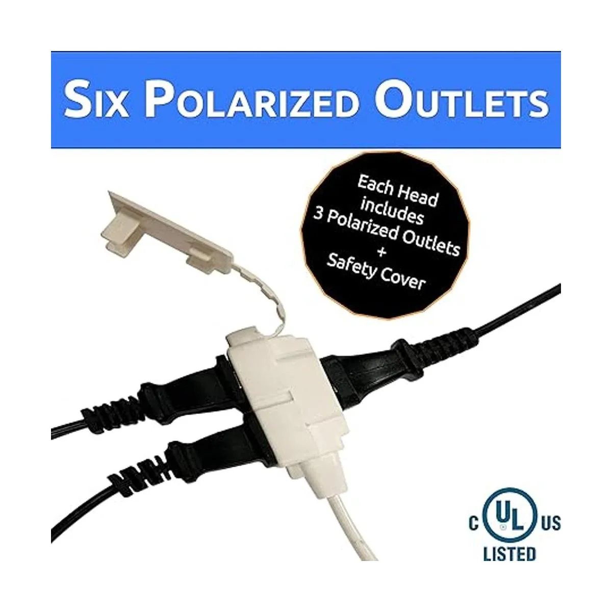 Cable de extensión doble cable de 12 pies 6 pies en cada_3