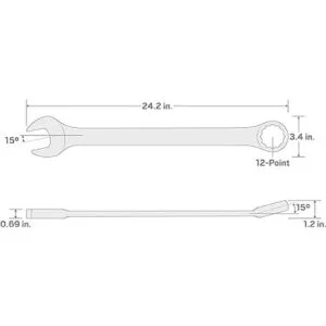 TEKTON llave combinada de 14 pulgadas 18251_6