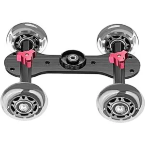 Neewer Mesa de cámara escalada Dolly Slider con 22_2