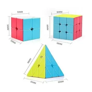 DFantiX QY Toys Cube Juego de 3 cubos Qidi S2 2x2 Warrior_2