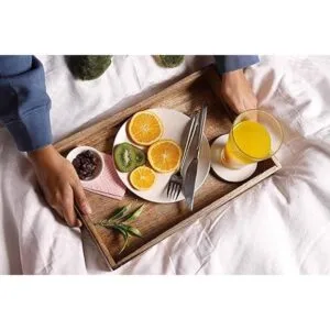 GoCraft Bandeja de madera clásica hecha a mano tamaño_6