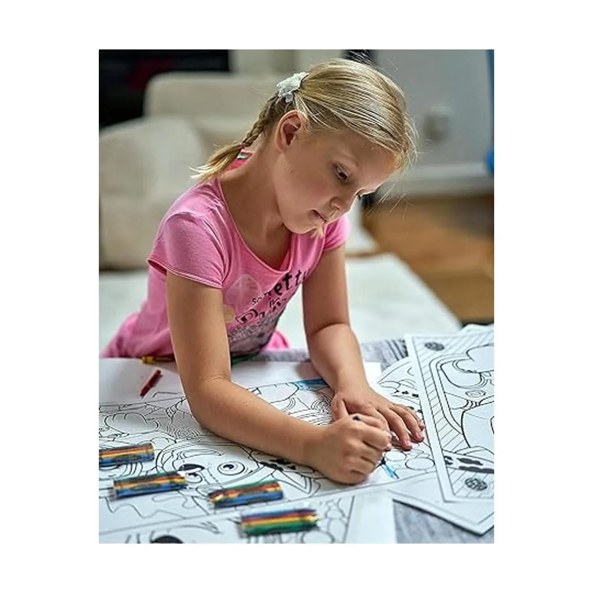 4 paquetes de crayones de 50 unidades en bolsas de_6