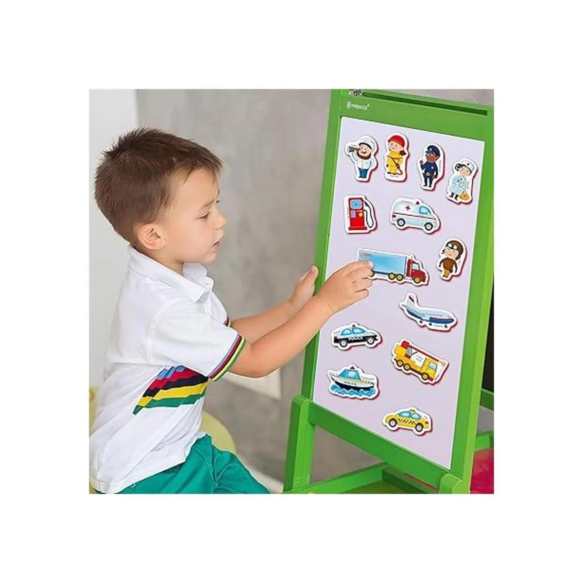 Little World 34 imanes de nevera de espuma para niños_4