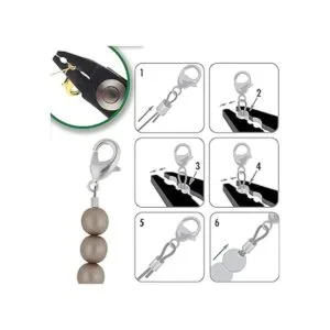 The Beadsmith Alicates de crimpado 5 pulgadas de largo_4