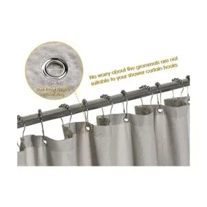 Home Queen Cortina para baño. Poliéster Mezcla de_3