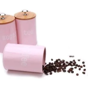 Juego de 3 latas de metal para almacenar alimentos con_6