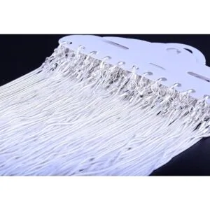 24 piezas de cadena serpiente de 12mm enchapada en plata_3