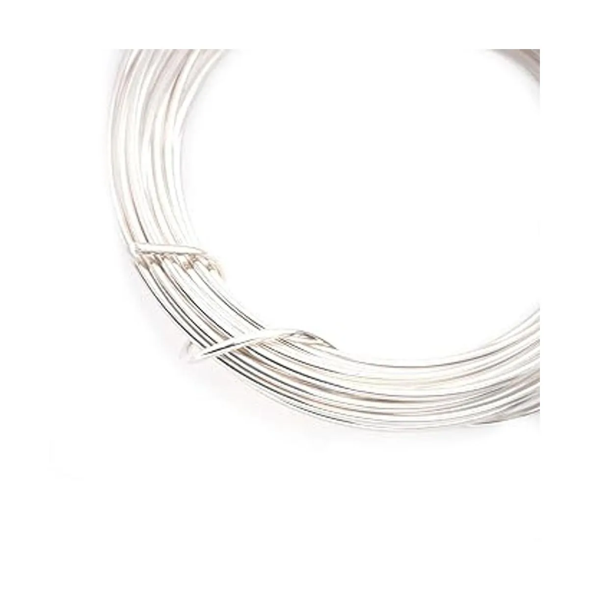 CRAFT WIRE Calibre 18 alambre de plata de ley 925_5