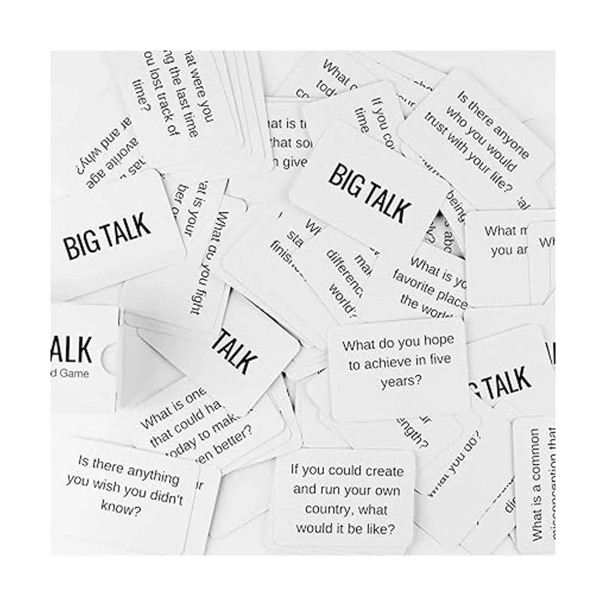 BIG TALK Juego de cartas de preguntas salta una charla_3