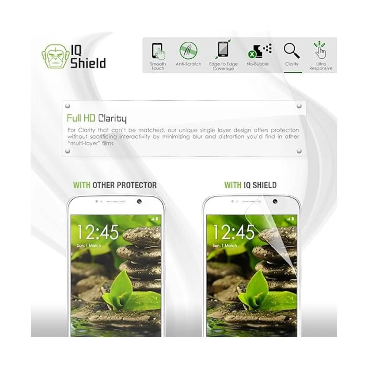 IQ Shield Protector de pantalla para Samsung Galaxy S8 2_3