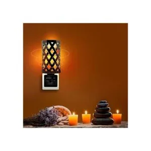 Himalayan Glow 1808 Lámpara de sal estilo vintage enchufe_2