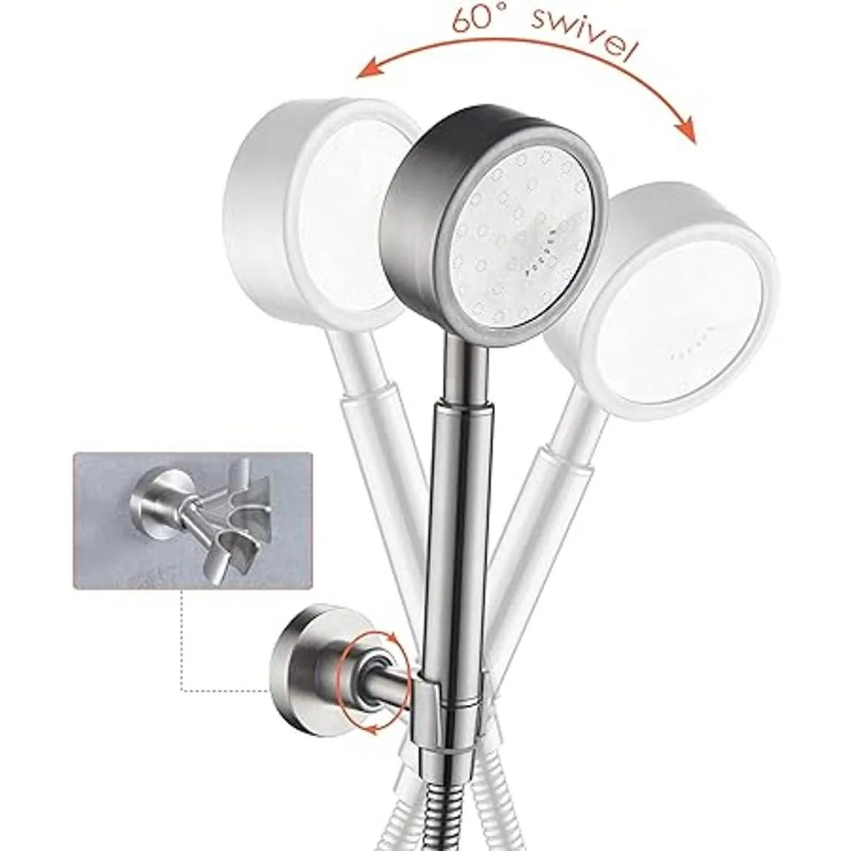 PHASAT Soporte para cabezal de ducha de mano ajustable_2