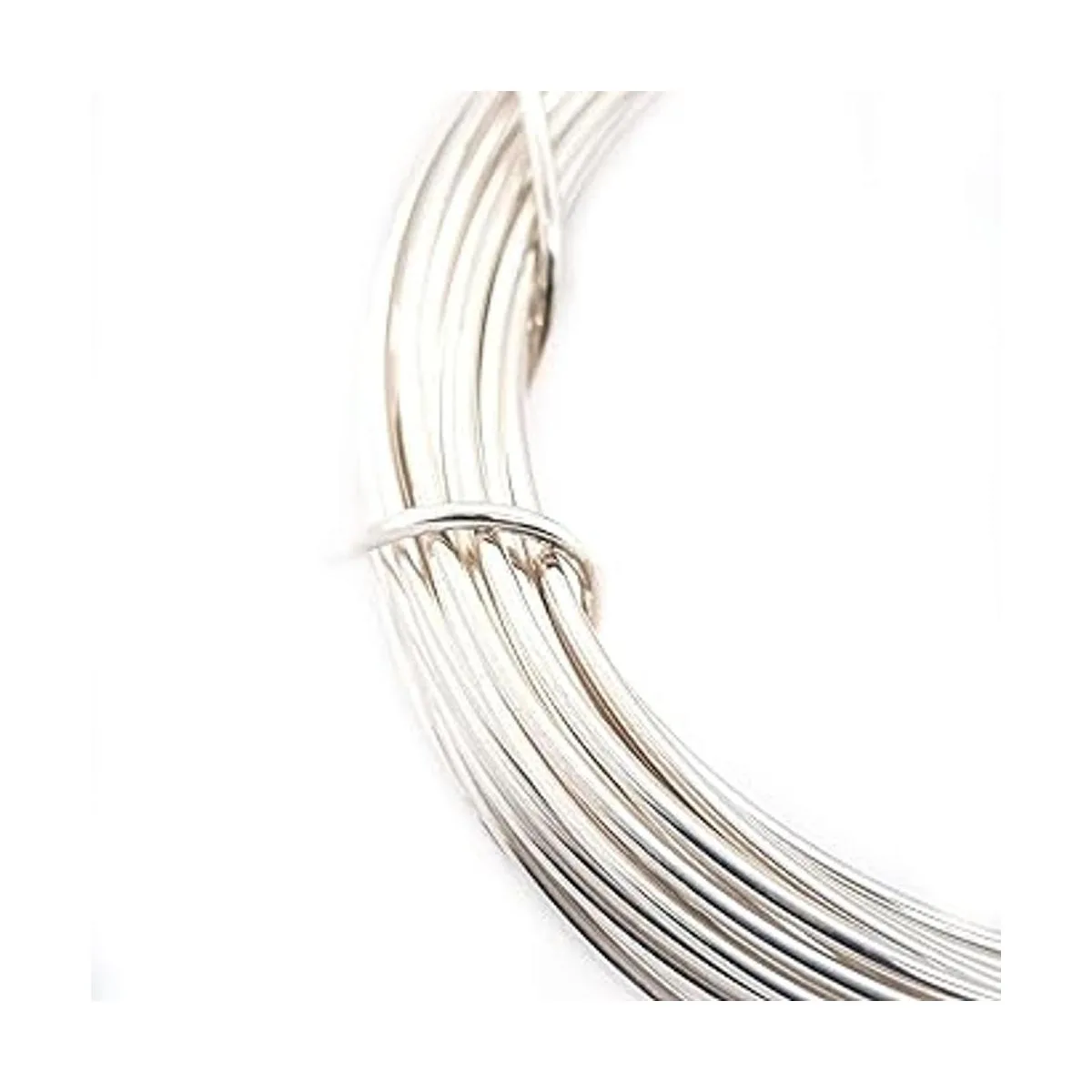 CRAFT WIRE Calibre 18 alambre de plata de ley 925_4