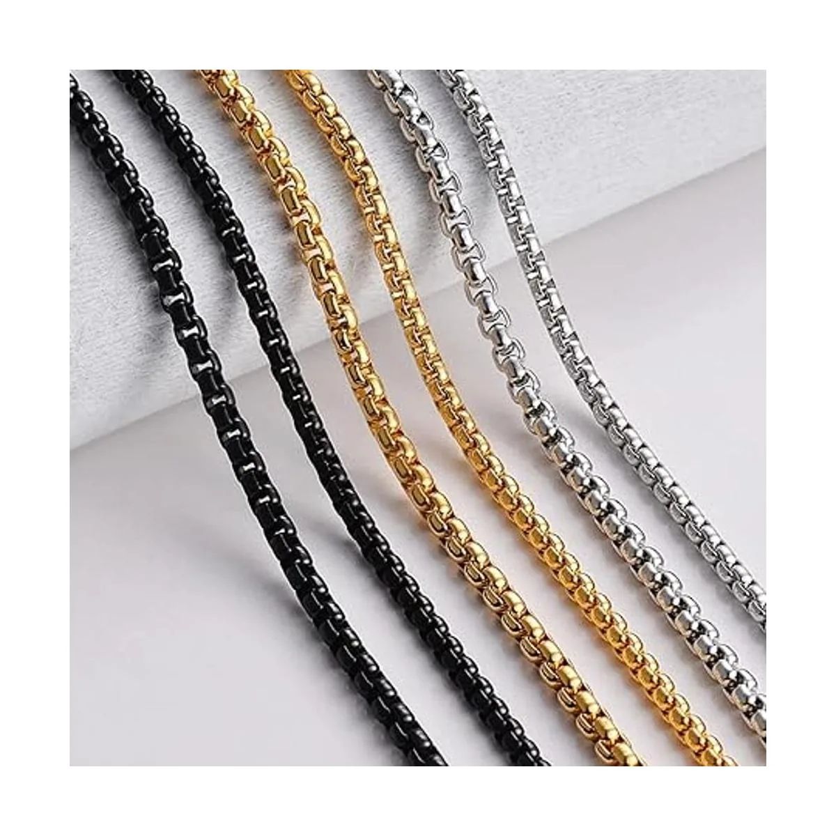 LONG TAO Correa de cadena de hierro de 55 pulgadas_5