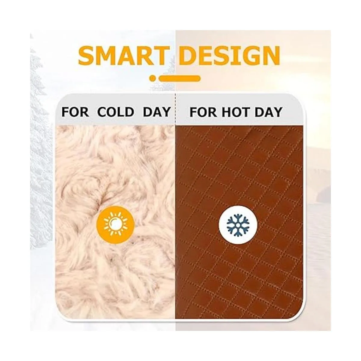 JOYELF Hamaca para gatos cama reversible para mascotas_3