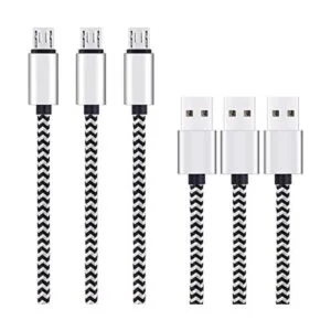 Ailun Cable micro USB de 10 pies paquete de 3 unidades_1