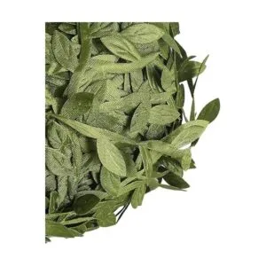 DECORA Cinta de hojas de seda artificial verde de 82_3