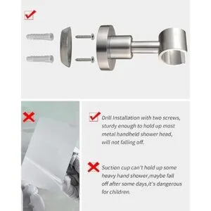 PHASAT Soporte para cabezal de ducha de mano ajustable_3