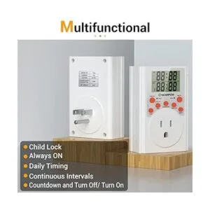 Nearpow Tomacorriente con temporizador multifuncional_2