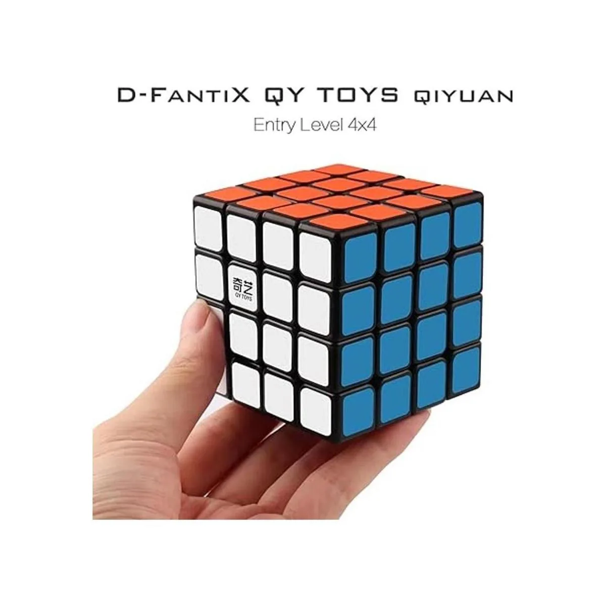 DFantiX Qiyi Qiyuan W Cubo de velocidad de 4 x 4 x 4_5