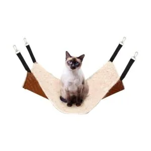 JOYELF Hamaca para gatos cama reversible para mascotas_1