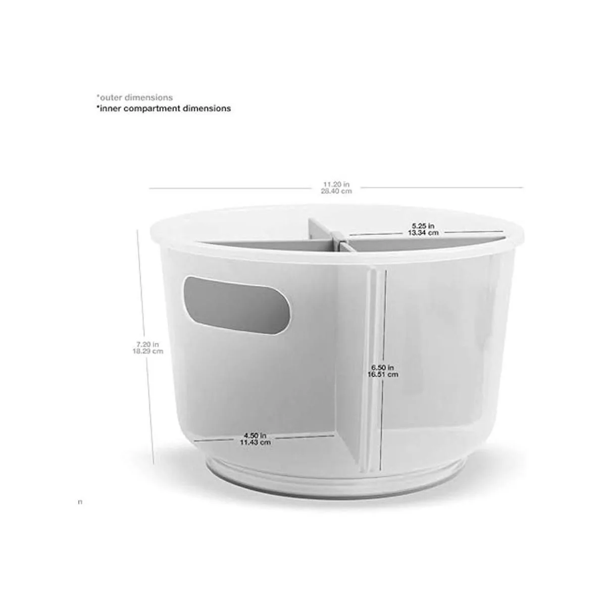 Madesmart Bolsa de baño dividida Colección de baño_6