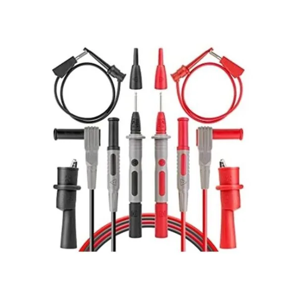 AstroAl kit de cables de electrónica multímetro con pinzas_1