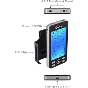 TENS unidad modos de 24 dispositivo estimulador_3