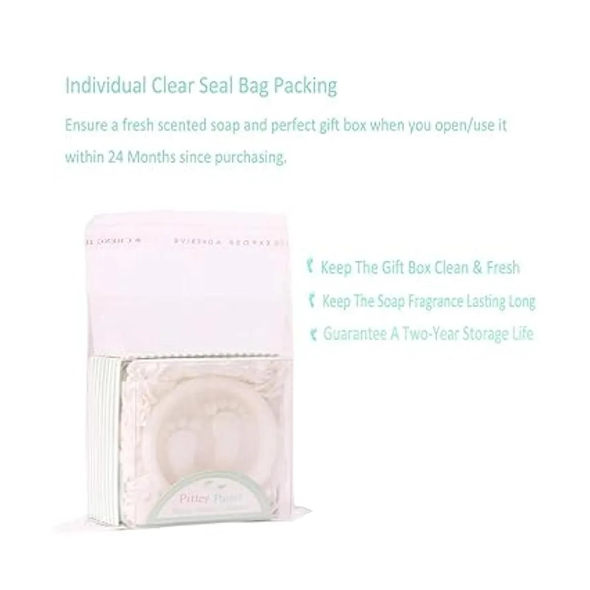 Recuerdos de jabón hechos a mano para pies de bebé 24_6