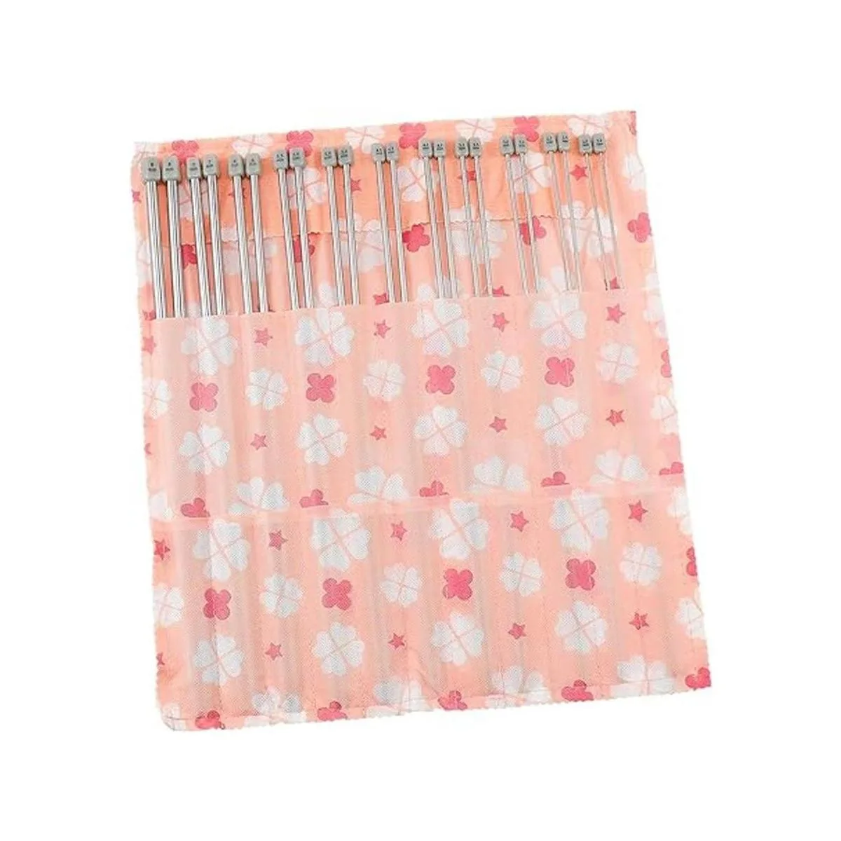 Hysagtek Juego de 22 agujas de tejer de acero inoxidable_3