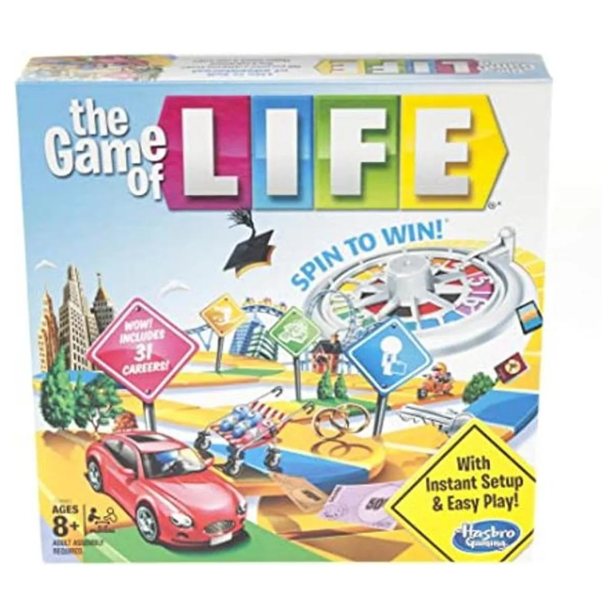 El juego de la vida juego de mesa Edades 8 y superior_1