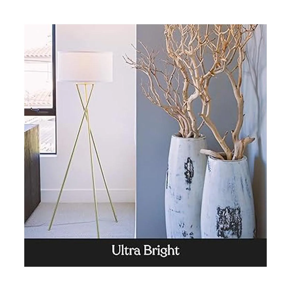 Brightech Jaxon lámpara de pie trípode estilo mitad de_3