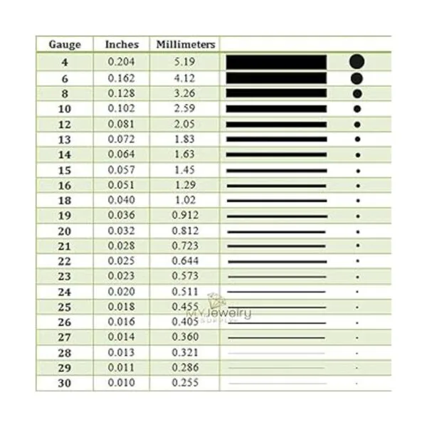 CRAFT WIRE Calibre 18 alambre de plata de ley 925_2