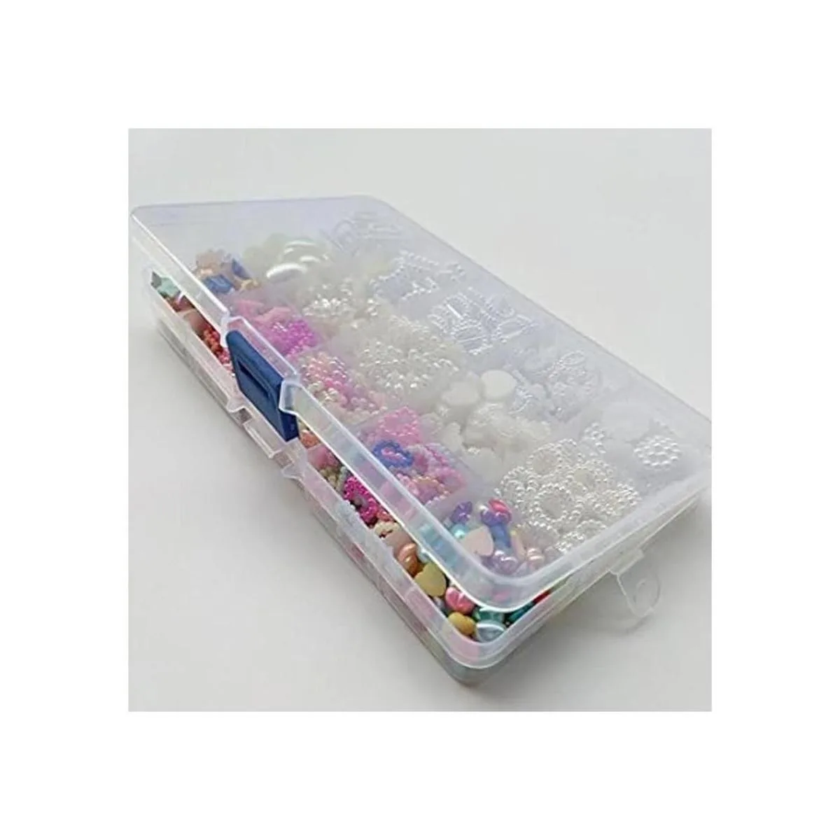 Chenkou Craft 700 cuentas de lágrima con diseño de corazón_3