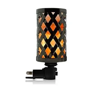 Himalayan Glow 1808 Lámpara de sal estilo vintage enchufe_1