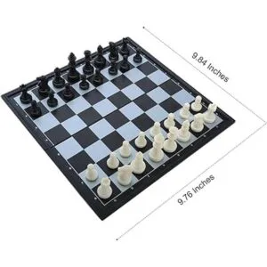 QuadPro Conjunto de ajedrez de viaje magnético con tablero_2