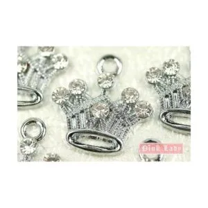 M81E Encantos colgantes de corona de cristal 10_2