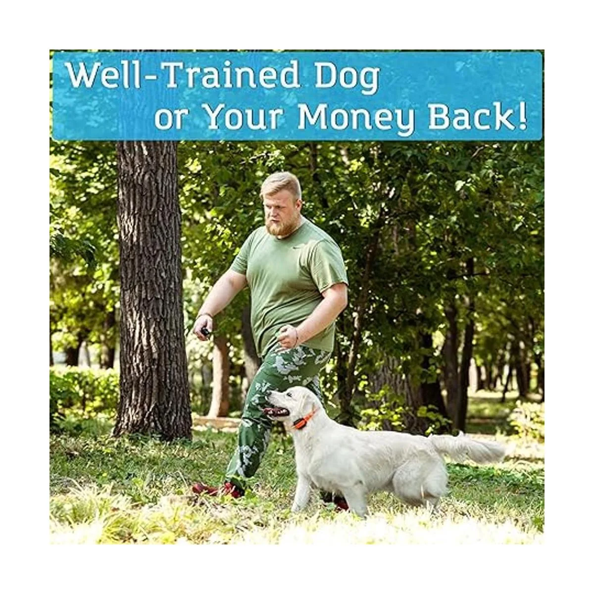 PetSpy collar de choque de entrenamiento de perro doble_4