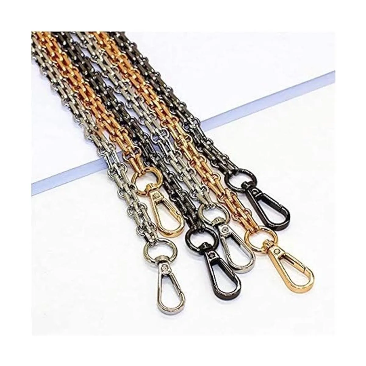 LONG TAO Correa de cadena de hierro de 47 pulgadas_3