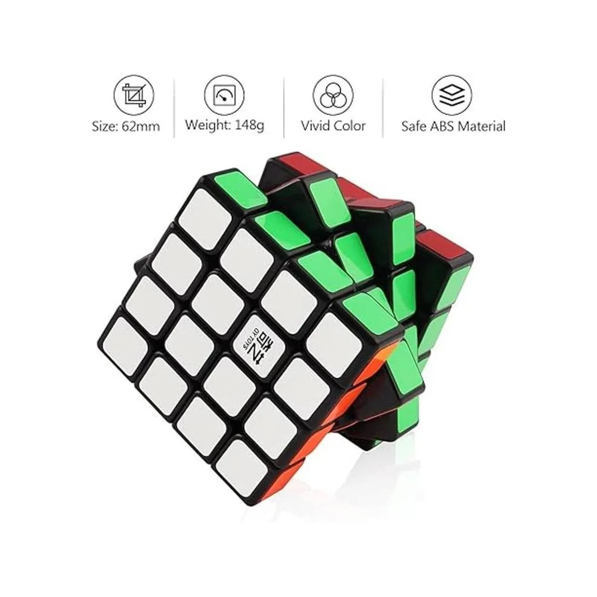 DFantiX Qiyi Qiyuan W Cubo de velocidad de 4 x 4 x 4_3