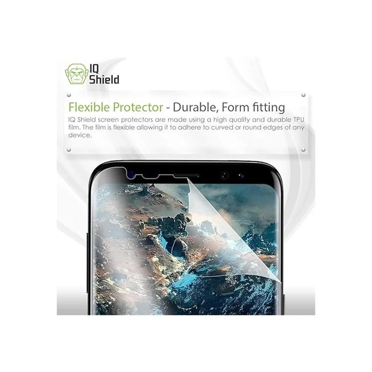 IQShield Protector de pantalla compatible con Samsung_2