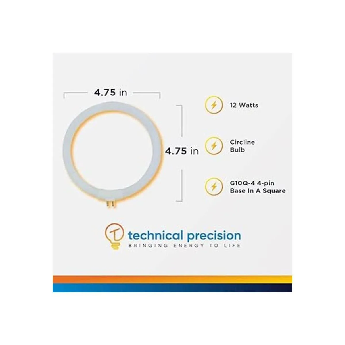 T4 Circline de repuesto para bombilla de luz diurna Un0004_2