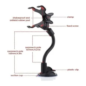 Parabrisas universal para teléfono de automóvil_2