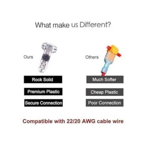 Conectores de alambre Conectores de cable de bajo_2