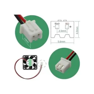 ANVISION Paquete de 2 ventiladores de refrigeración sin_2