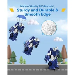 Super Wings Pauls Police Cruiser de 7 pulgadas con figura_4